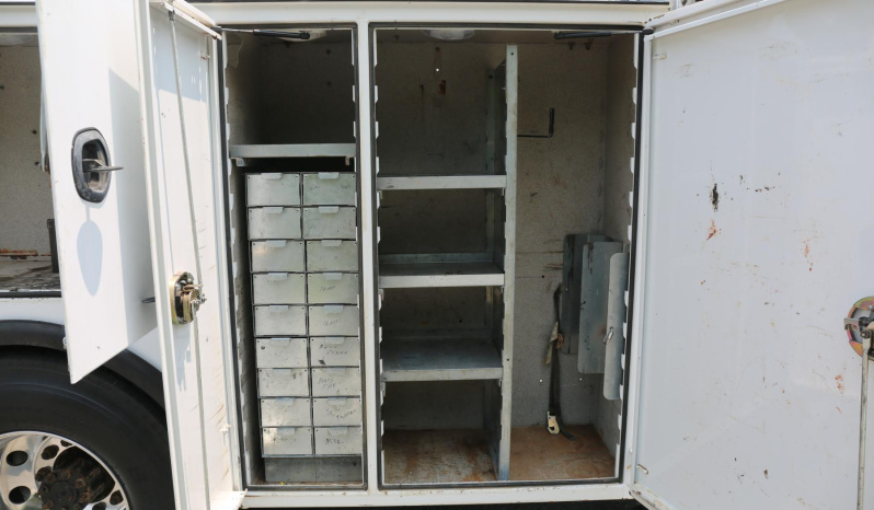 2013 Ford F750 Mechanics Truck, IMT 10000 Crane, Compressor, Drawers, Cummins Diesel, Allison Auto, Under CDL full