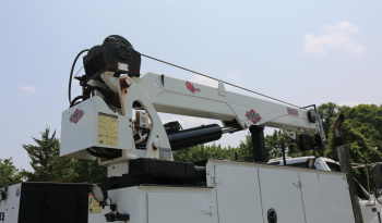 2013 Ford F750 Mechanics Truck, IMT 10000 Crane, Compressor, Drawers, Cummins Diesel, Allison Auto, Under CDL full