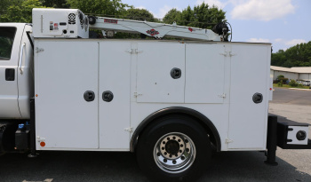 2013 Ford F750 Mechanics Truck, IMT 10000 Crane, Compressor, Drawers, Cummins Diesel, Allison Auto, Under CDL full
