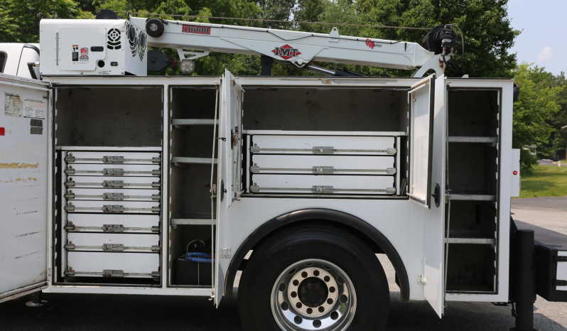 2013 Ford F750 Mechanics Truck, IMT 10000 Crane, Compressor, Drawers, Cummins Diesel, Allison Auto, Under CDL full