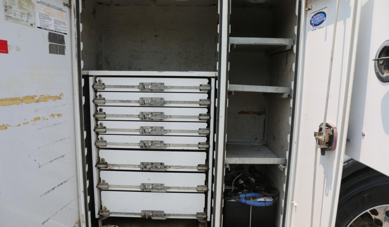 2013 Ford F750 Mechanics Truck, IMT 10000 Crane, Compressor, Drawers, Cummins Diesel, Allison Auto, Under CDL full