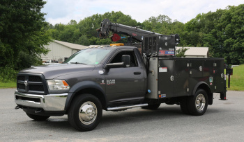 2015 Ram 5500 Service Truck, Cummins Diesel, 148k Miles, Stellar 7621 Crane, 45R Compressor, 1 Owner full