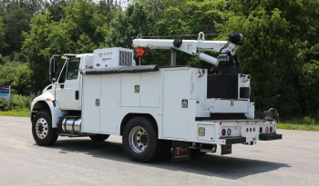 2018 International 4400, Under CDL, Cummins Diesel, Allison Auto, Air Ride Rear, STI 11′ Service Bed, Tiger 11k Crane full
