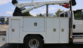 2018 International 4400, Under CDL, Cummins Diesel, Allison Auto, Air Ride Rear, STI 11′ Service Bed, Tiger 11k Crane full