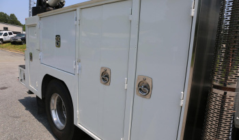 2018 International 4400, Under CDL, Cummins Diesel, Allison Auto, Air Ride Rear, STI 11′ Service Bed, Tiger 11k Crane full