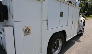 2018 International 4400, Under CDL, Cummins Diesel, Allison Auto, Air Ride Rear, STI 11′ Service Bed, Tiger 11k Crane full