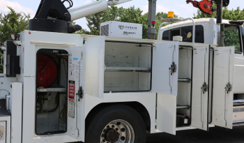 2018 International 4400, Under CDL, Cummins Diesel, Allison Auto, Air Ride Rear, STI 11′ Service Bed, Tiger 11k Crane full