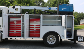 2019 Peterbilt 337, 14′ Wilcox Service Bed, Autocrane 12k, Miller Trailblazer Welder, CTech Drawers, PX9 Diesel, 136k Miles full