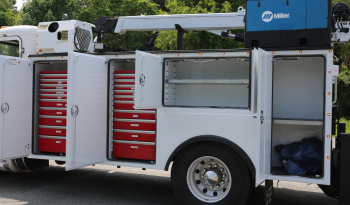 2019 Peterbilt 337, 14′ Wilcox Service Bed, Autocrane 12k, Miller Trailblazer Welder, CTech Drawers, PX9 Diesel, 136k Miles full