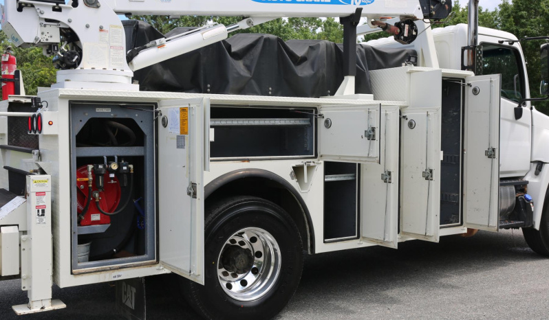 2017 Hino 338, 14′ Adkins Service Body, HC10 Autocrane, RC40 Compressor, Drawers, 214k Miles, Air Ride Rear, Allison Auto full