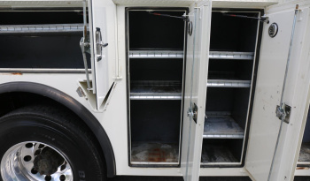 2017 Hino 338, 14′ Adkins Service Body, HC10 Autocrane, RC40 Compressor, Drawers, 214k Miles, Air Ride Rear, Allison Auto full