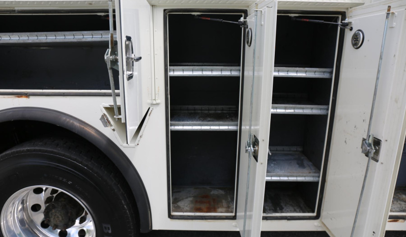 2017 Hino 338, 14′ Adkins Service Body, HC10 Autocrane, RC40 Compressor, Drawers, 214k Miles, Air Ride Rear, Allison Auto full