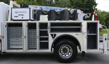 2017 Hino 338, 14′ Adkins Service Body, HC10 Autocrane, RC40 Compressor, Drawers, 214k Miles, Air Ride Rear, Allison Auto full