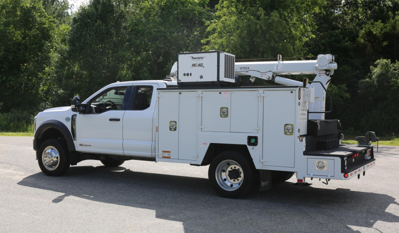 Pending Sale: 2024 Ford F-550 Extended Cab Service Truck, 9′ Maintainer Mechanics Bed, 7024 Crane, Compressor, 4WD, Diesel, 348 Miles full