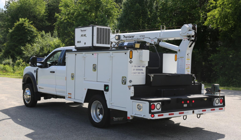 Pending Sale: 2024 Ford F-550 Extended Cab Service Truck, 9′ Maintainer Mechanics Bed, 7024 Crane, Compressor, 4WD, Diesel, 348 Miles full