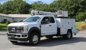 Pending Sale: 2024 Ford F-550 Extended Cab Service Truck, 9′ Maintainer Mechanics Bed, 7024 Crane, Compressor, 4WD, Diesel, 348 Miles full