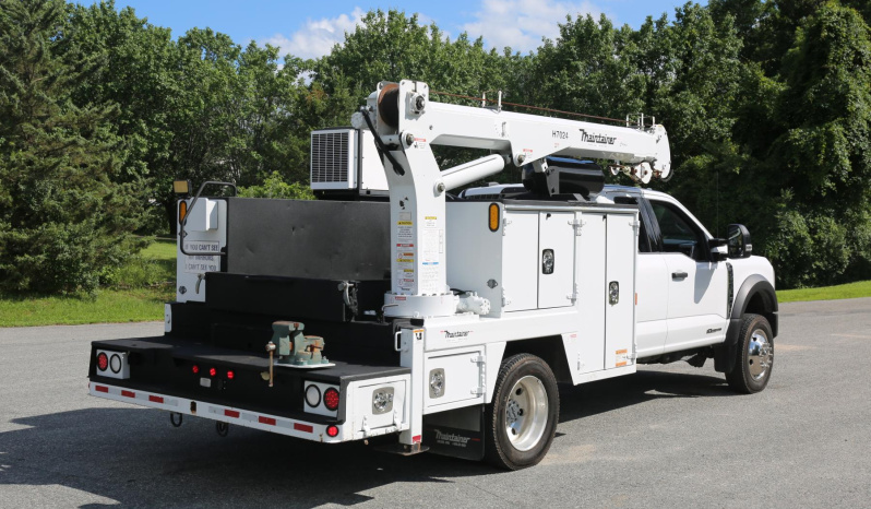 Pending Sale: 2024 Ford F-550 Extended Cab Service Truck, 9′ Maintainer Mechanics Bed, 7024 Crane, Compressor, 4WD, Diesel, 348 Miles full