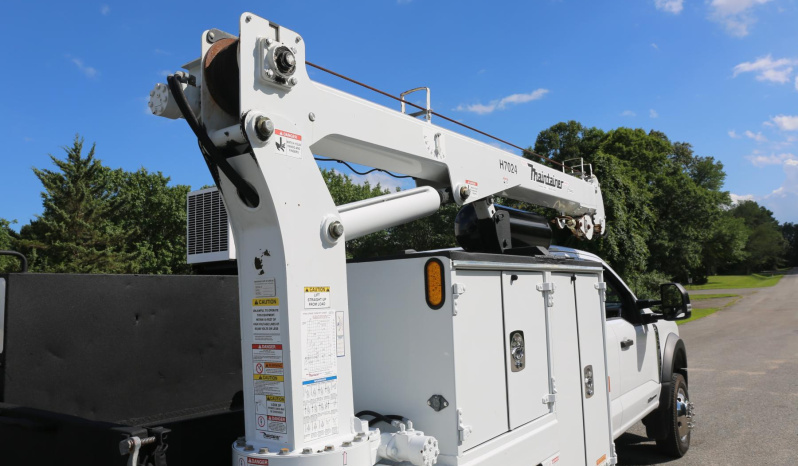 Pending Sale: 2024 Ford F-550 Extended Cab Service Truck, 9′ Maintainer Mechanics Bed, 7024 Crane, Compressor, 4WD, Diesel, 348 Miles full