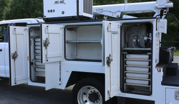 Pending Sale: 2024 Ford F-550 Extended Cab Service Truck, 9′ Maintainer Mechanics Bed, 7024 Crane, Compressor, 4WD, Diesel, 348 Miles full
