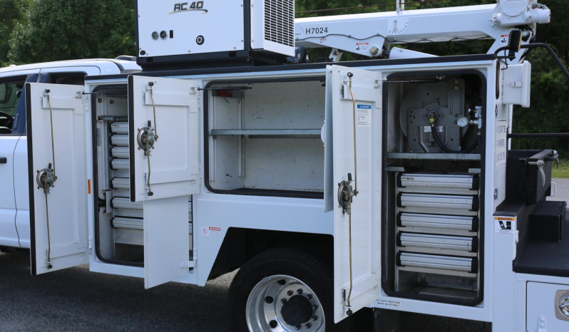 Pending Sale: 2024 Ford F-550 Extended Cab Service Truck, 9′ Maintainer Mechanics Bed, 7024 Crane, Compressor, 4WD, Diesel, 348 Miles full