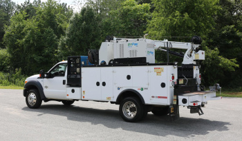 2015 Ford F-550 Mechanics Truck, 14′ IMT Bed, IMT 7500-22 Crane, 4WD, Diesel, Miller EnPak, Drawers, Compressor, 206k Miles full