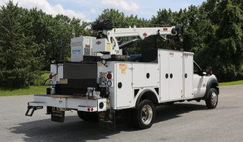 2015 Ford F-550 Mechanics Truck, 14′ IMT Bed, IMT 7500-22 Crane, 4WD, Diesel, Miller EnPak, Drawers, Compressor, 206k Miles full