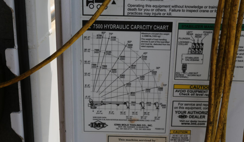 2015 Ford F-550 Mechanics Truck, 14′ IMT Bed, IMT 7500-22 Crane, 4WD, Diesel, Miller EnPak, Drawers, Compressor, 206k Miles full