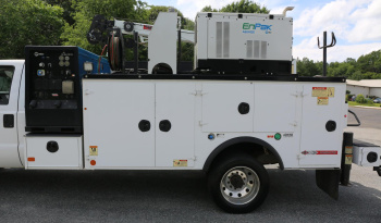 2015 Ford F-550 Mechanics Truck, 14′ IMT Bed, IMT 7500-22 Crane, 4WD, Diesel, Miller EnPak, Drawers, Compressor, 206k Miles full