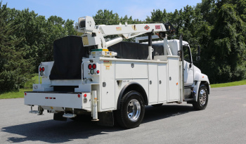 2016 Hino 338 Service Truck, Under CDL, 14′ Adkins Bed, 10,500# IMT Crane, Compressor, 195k Miles, Air Ride Rear full