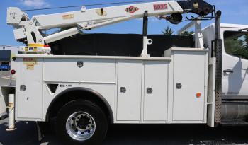 2016 Hino 338 Service Truck, Under CDL, 14′ Adkins Bed, 10,500# IMT Crane, Compressor, 195k Miles, Air Ride Rear full