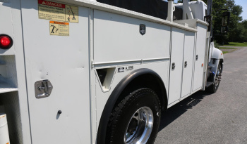 2016 Hino 338 Service Truck, Under CDL, 14′ Adkins Bed, 10,500# IMT Crane, Compressor, 195k Miles, Air Ride Rear full