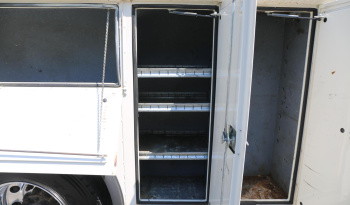 2016 Hino 338 Service Truck, Under CDL, 14′ Adkins Bed, 10,500# IMT Crane, Compressor, 195k Miles, Air Ride Rear full