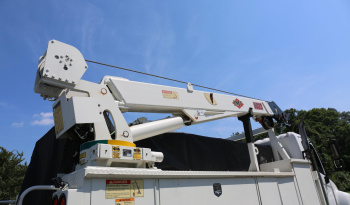 2016 Hino 338 Service Truck, Under CDL, 14′ Adkins Bed, 10,500# IMT Crane, Compressor, 195k Miles, Air Ride Rear full