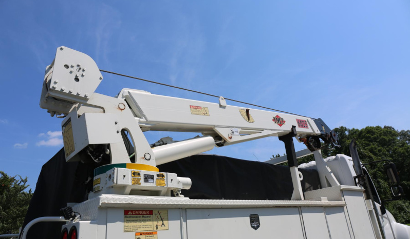 2016 Hino 338 Service Truck, Under CDL, 14′ Adkins Bed, 10,500# IMT Crane, Compressor, 195k Miles, Air Ride Rear full