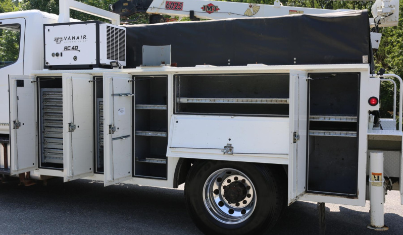 2016 Hino 338 Service Truck, Under CDL, 14′ Adkins Bed, 10,500# IMT Crane, Compressor, 195k Miles, Air Ride Rear full