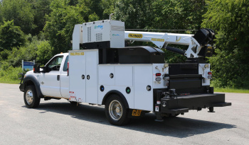 2016 Ford F550 Extended Cab Service Truck, Diesel, 4WD, Palfinger 8K Crane, Waste Tank, EnPak, 156k Miles full