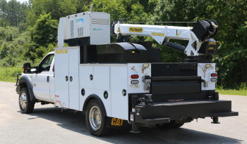 2016 Ford F550 Extended Cab Service Truck, Diesel, 4WD, Palfinger 8K Crane, Waste Tank, EnPak, 156k Miles full