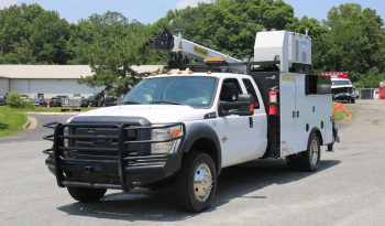2016 Ford F550 Extended Cab Service Truck, Diesel, 4WD, Palfinger 8K Crane, Waste Tank, EnPak, 156k Miles full