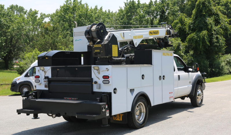 2016 Ford F550 Extended Cab Service Truck, Diesel, 4WD, Palfinger 8K Crane, Waste Tank, EnPak, 156k Miles full