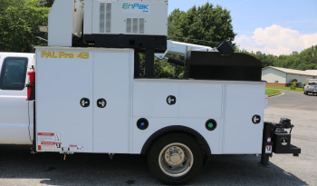 2016 Ford F550 Extended Cab Service Truck, Diesel, 4WD, Palfinger 8K Crane, Waste Tank, EnPak, 156k Miles full