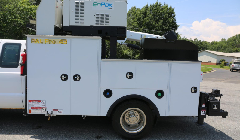 2016 Ford F550 Extended Cab Service Truck, Diesel, 4WD, Palfinger 8K Crane, Waste Tank, EnPak, 156k Miles full