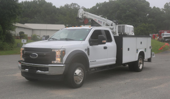 2019 F-550 Extended Cab, 4WD, Diesel, 11′ Knapheide Mechanics Bed, 7621 Stellar Crane, Hydraulic Compressor, Drawers, 175k Miles full