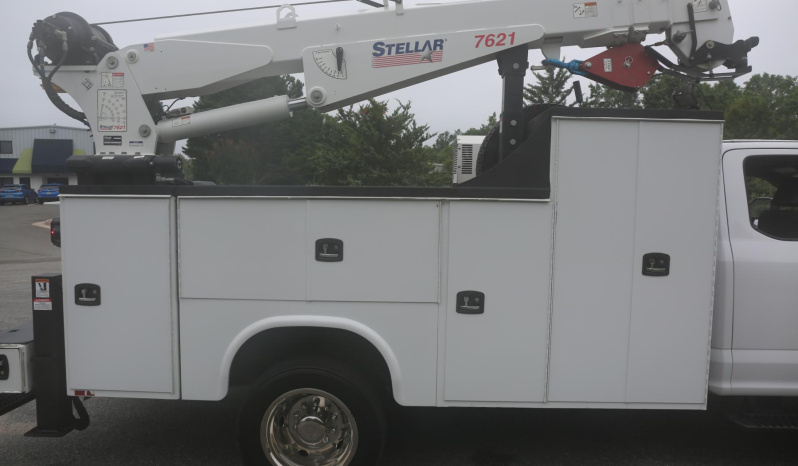 2019 F-550 Extended Cab, 4WD, Diesel, 11′ Knapheide Mechanics Bed, 7621 Stellar Crane, Hydraulic Compressor, Drawers, 175k Miles full