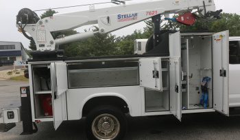 2019 F-550 Extended Cab, 4WD, Diesel, 11′ Knapheide Mechanics Bed, 7621 Stellar Crane, Hydraulic Compressor, Drawers, 175k Miles full