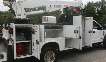 2019 F-550 Extended Cab, 4WD, Diesel, 11′ Knapheide Mechanics Bed, 7621 Stellar Crane, Hydraulic Compressor, Drawers, 175k Miles full