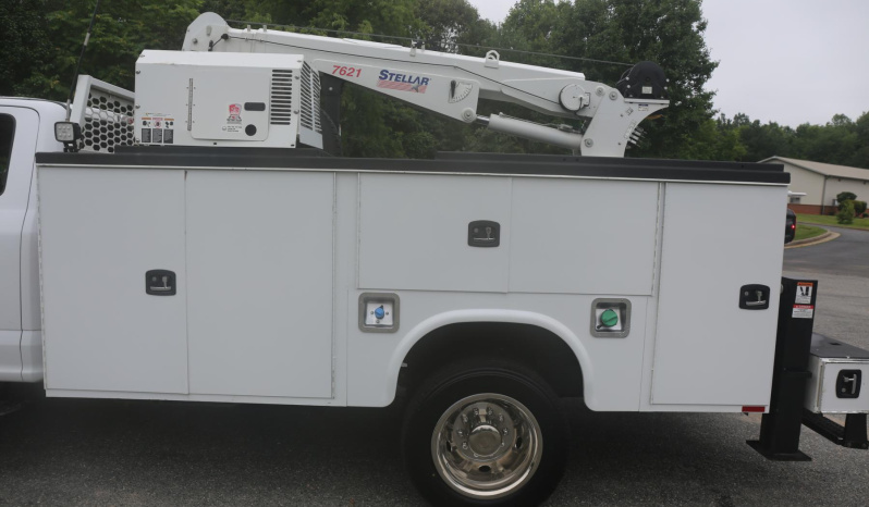 2019 F-550 Extended Cab, 4WD, Diesel, 11′ Knapheide Mechanics Bed, 7621 Stellar Crane, Hydraulic Compressor, Drawers, 175k Miles full