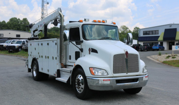 2018 Kenworth T370, 14′ TMAX Service Body, Miller EnPak, Stellar 12630 Crane, 225k Miles, 7800 Hours, PX9 Diesel, Allison Auto, Air Ride full