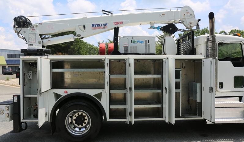 2018 Kenworth T370, 14′ TMAX Service Body, Miller EnPak, Stellar 12630 Crane, 225k Miles, 7800 Hours, PX9 Diesel, Allison Auto, Air Ride full