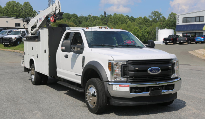 2019 F-550 Extended Cab, 4WD, Diesel, 11′ Knapheide Mechanics Bed, 7621 Stellar Crane, Hydraulic Compressor, Drawers, 175k Miles full