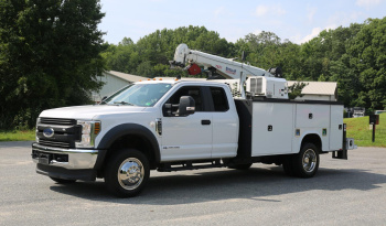 2019 F-550 Extended Cab, 4WD, Diesel, 11′ Knapheide Mechanics Bed, 7621 Stellar Crane, Hydraulic Compressor, Drawers, 175k Miles full